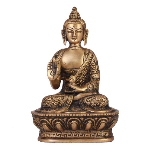 Messing buddha segen haltung - buddha,