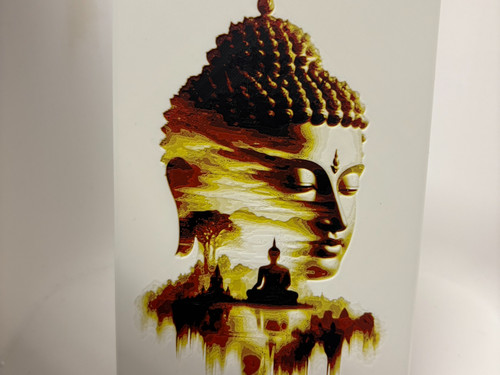 Lesezeichen buddha schwarz - buddha,