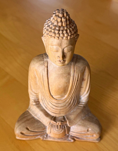 Buddha figur sitzend - figur,