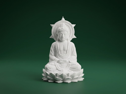 Buddha auf lotus - buddha,