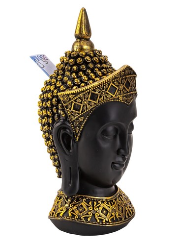 Spardose buddha schwarz cm - spardose,