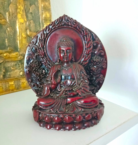 Buddha figur glänzend - ,