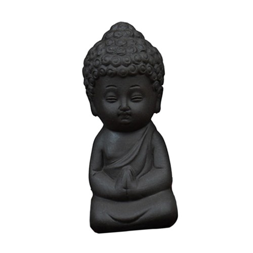 Kleiner buddha aus schwarzer - buddha,