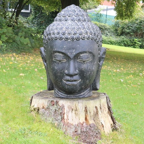 Buddha kopf figur gartenfigur - figur,