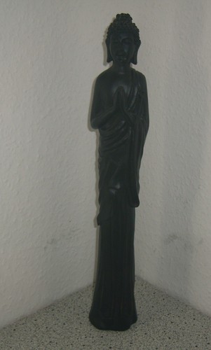 Buddha figur schwarz höhe - buddha,