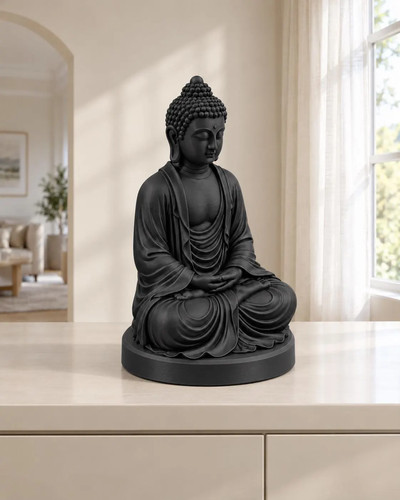 Meditierender buddha figur - meditierender,