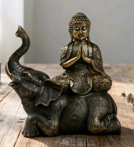 Buddha figur 5cm - xl, schwarz