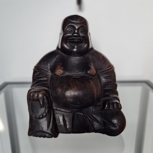 Vintage buddha figur - buddha, holz