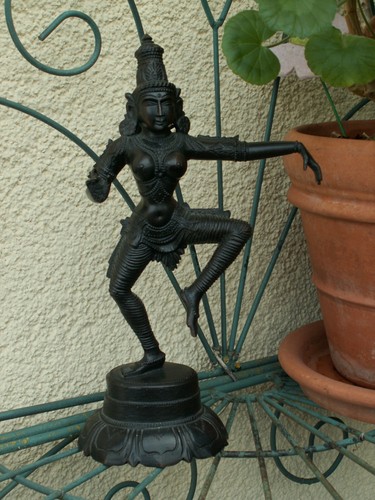 Bronze messing figur - messing, shiva