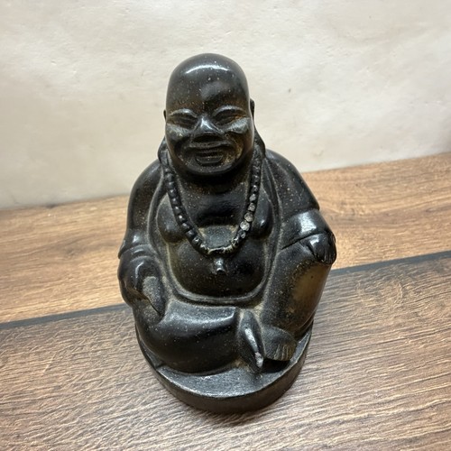 Happy buddha figur - figur, schwarz