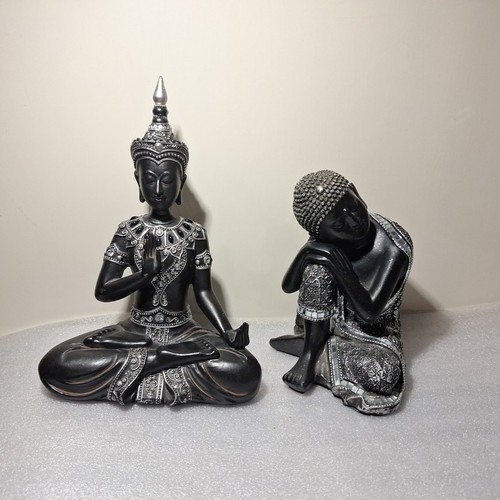 Buddha figur deko schwarz - buddha,