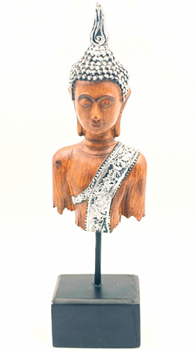Buddha büste holz auf - büste,